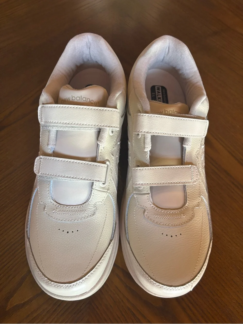 New Balance MW577VB Walking Shoes Men’s 11.5 4E Extra Wide Beige Velcro